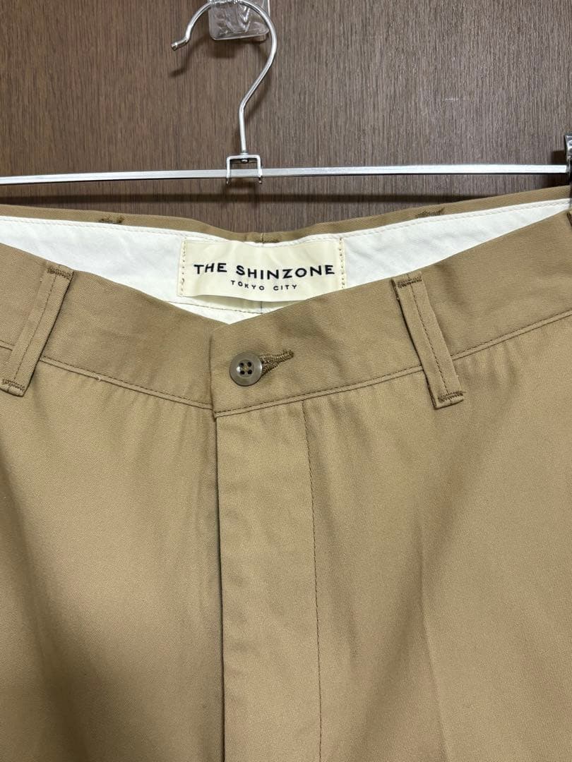 パンツ THE SHINZONE WASHED HIGHWAISTCHINO WOMEN