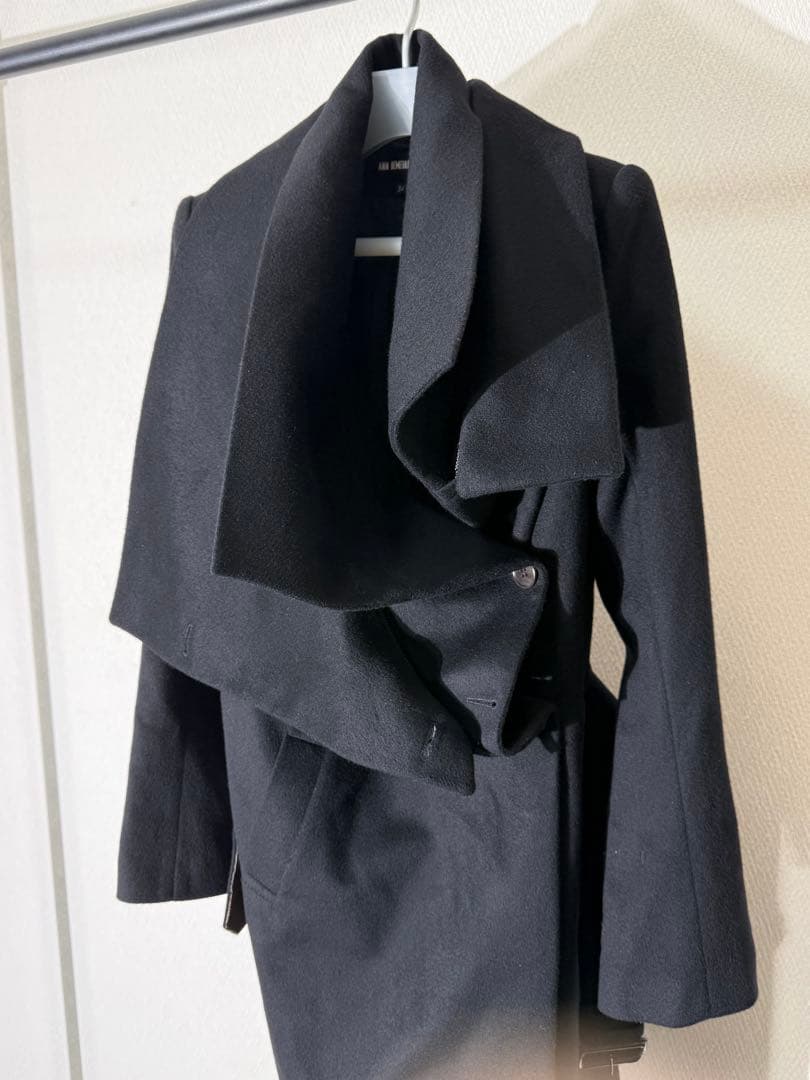 アンドゥムルメステール ウール変形ロングコート