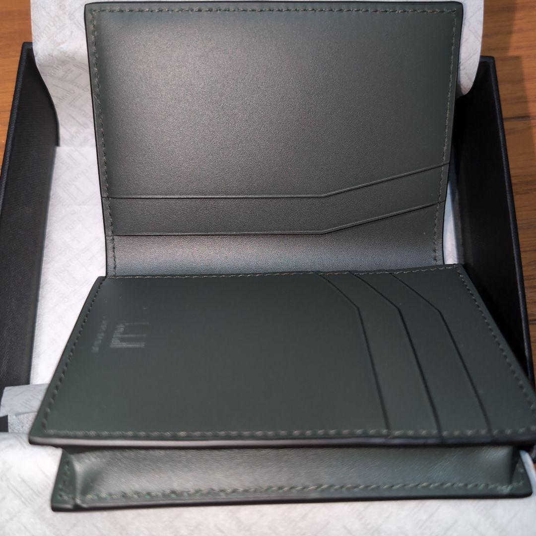 dunhill　新品　黒いレザー名刺入れ