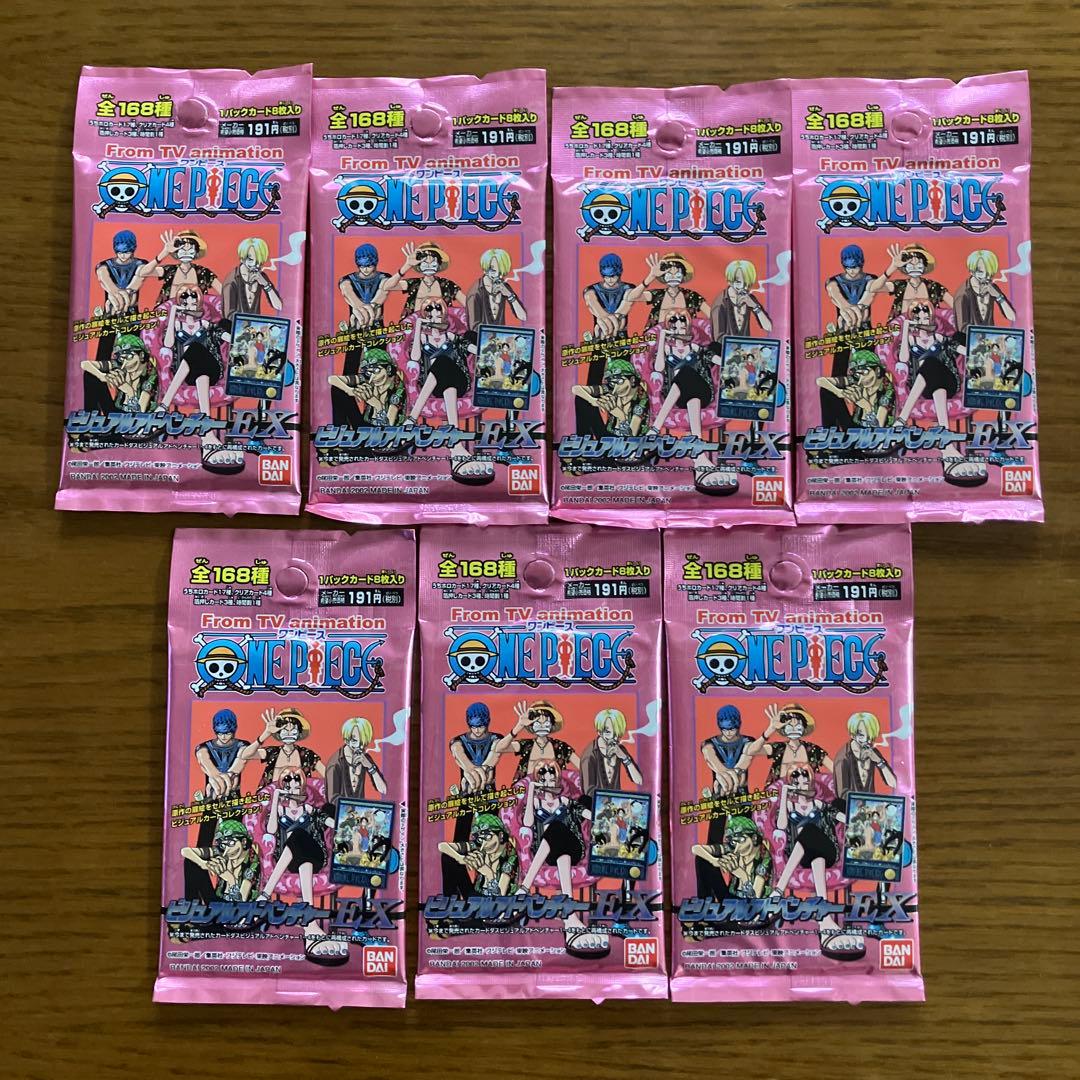 ONE PIECE カードダス　ビジュアルアドベンチャーEX 7パック
