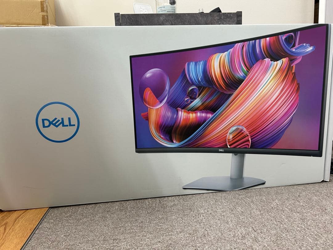 DELL S3423DWC 34インチ曲面ウルトラワイド