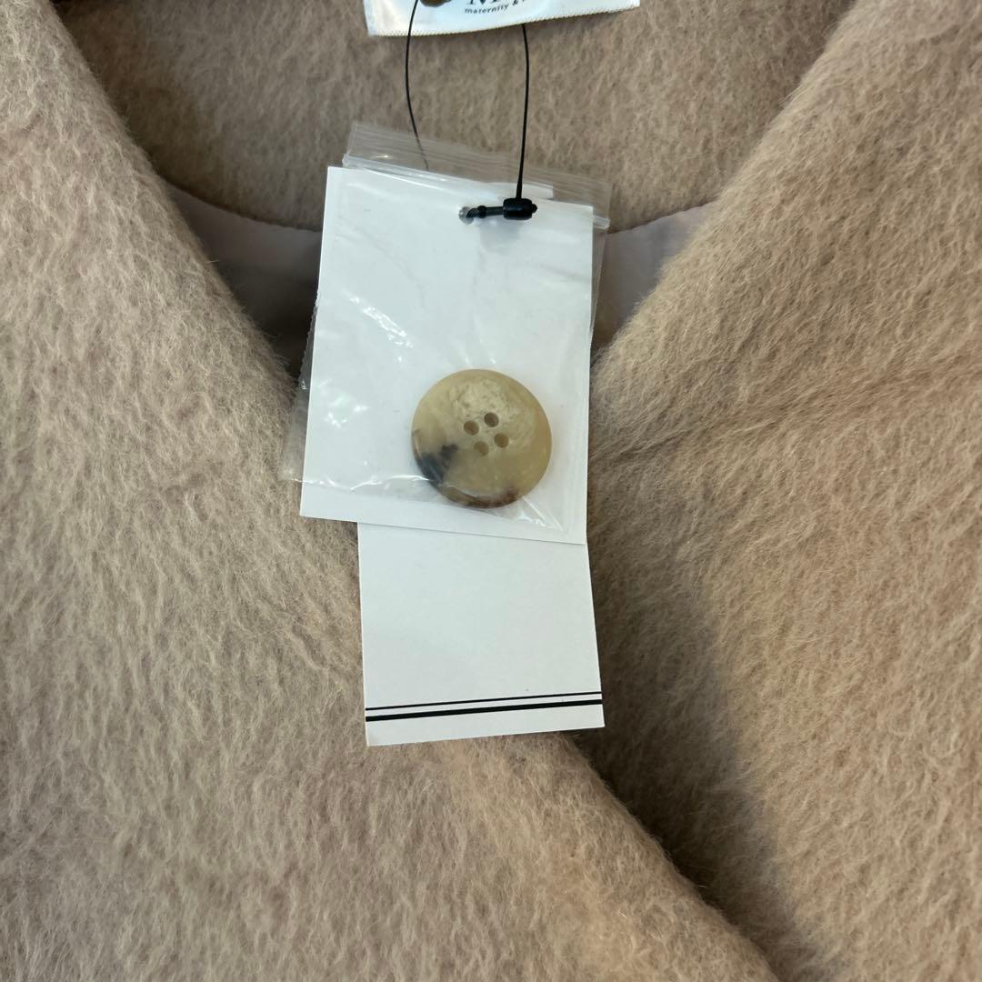 新品未使用タグ付✨ロイヤルミルクティー マタニティ チェスターコート　アルパカ