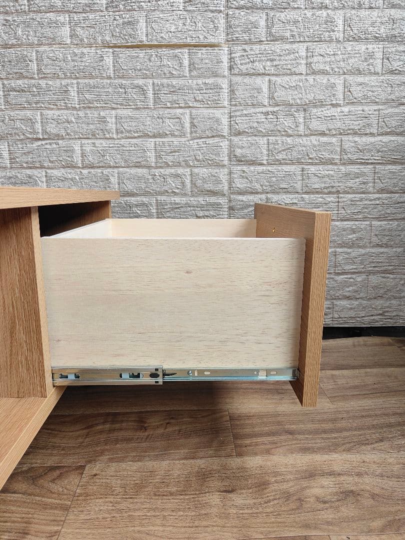 LOWYA ロウヤ 木目調 テレビ台 ローボード