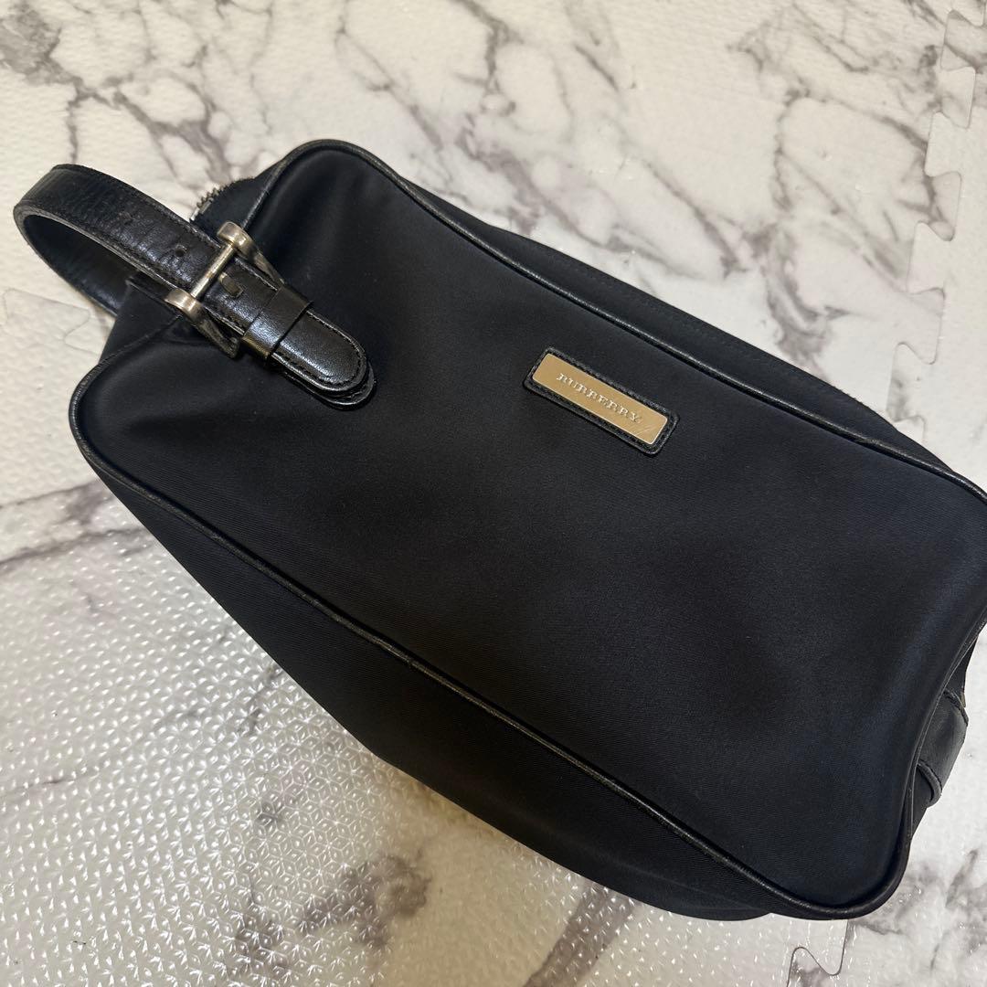 美品　バーバリー　Burberry セカンドバッグ　バッグ　メンズ　ビジネス