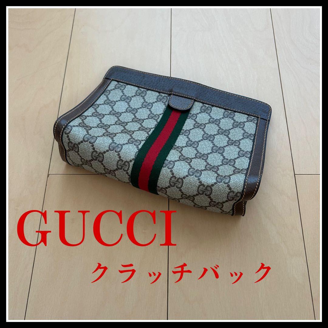 GUCCI クラッチバッグ GGパターン