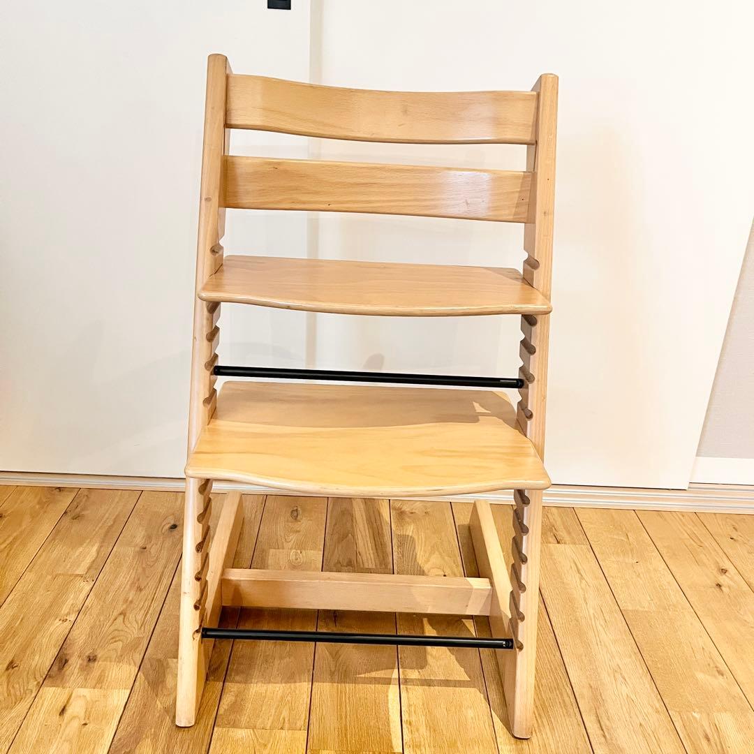 ストッケ　STOKKE 椅子　チェア　 トリップトラップ ナチュラル　シリアル4