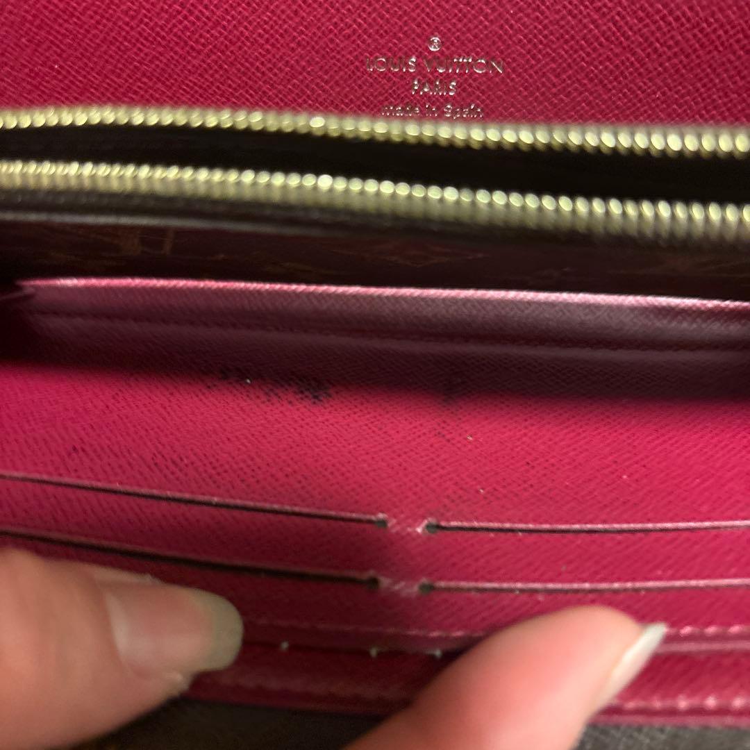 LOUIS VUITTON ダークブラウン 長財布