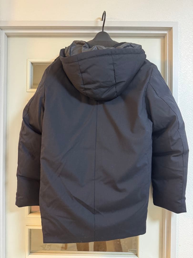 green label relaxing T/W フード ダウン ミドル丈