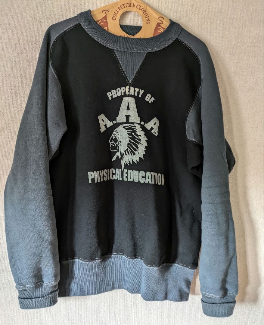 クッシュマン　フリーダムトゥトーンスエット　サイズ XL