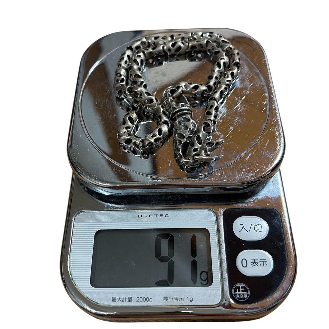 メンズ　ウォレットチェーン　シルバー925