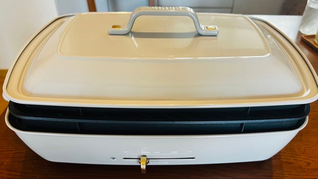 BRUNO ホットプレート グランデサイズ グレージュ