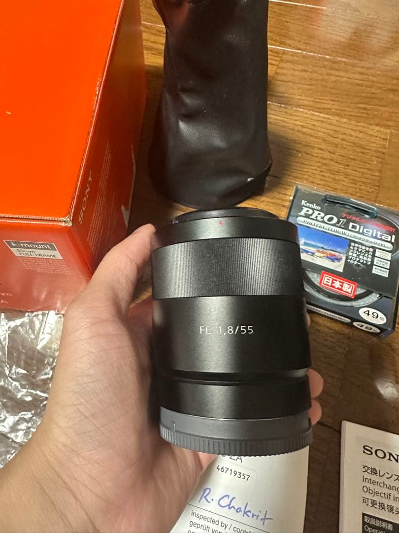 ソニー SONY Sonnar T* FE 55mm F1.8 ZA