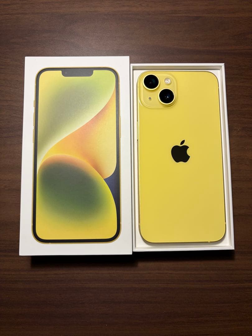 Apple iPhone 14 イエロー 128GB