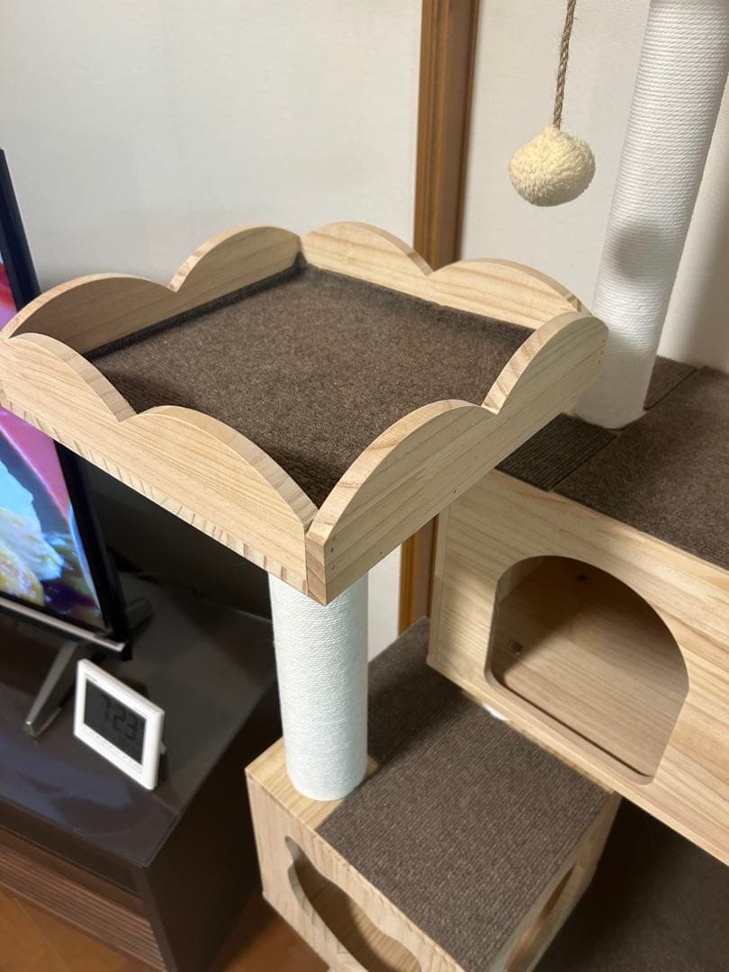 キャットタワー 高さ153cm