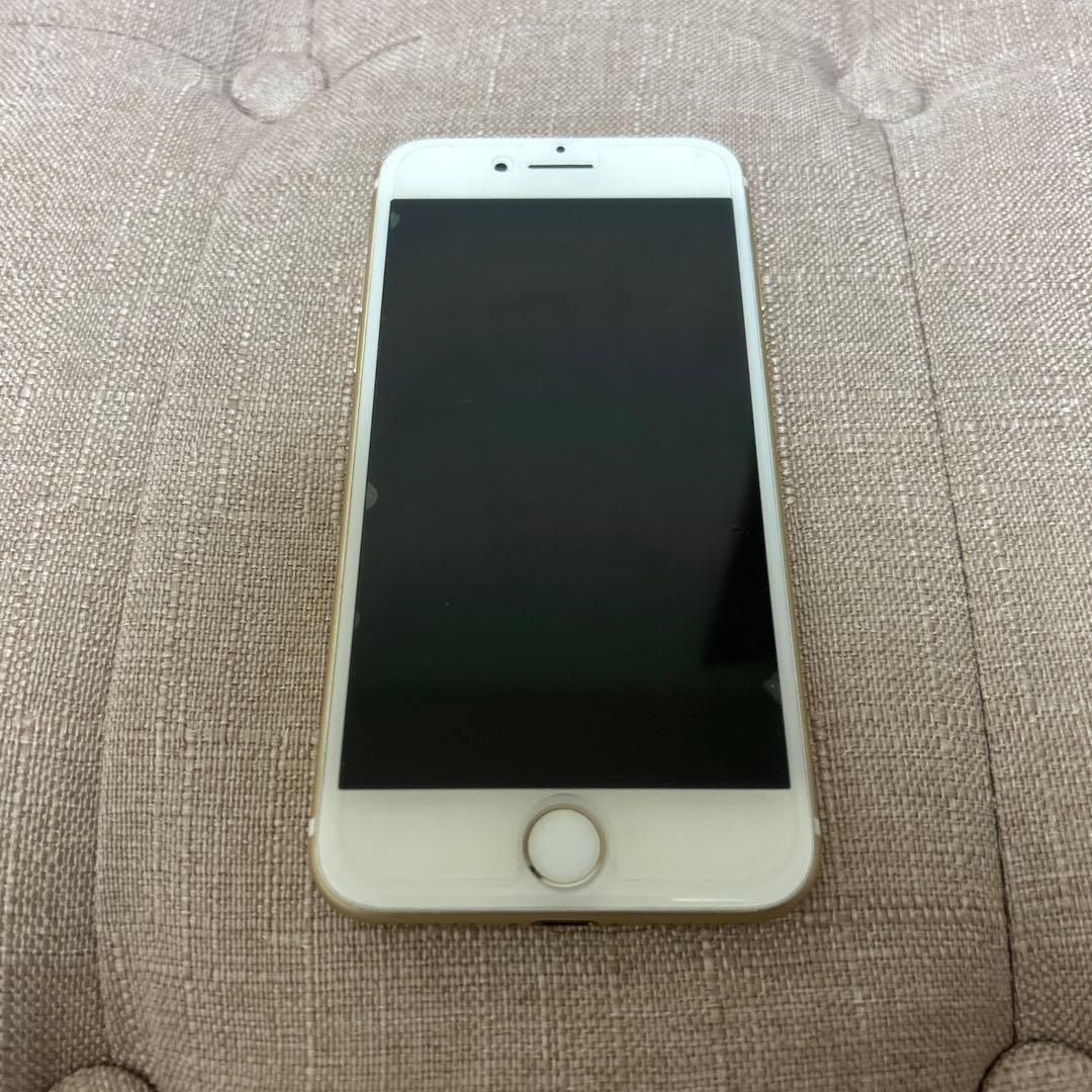 iPhone7 ゴールド128GB ケース付き