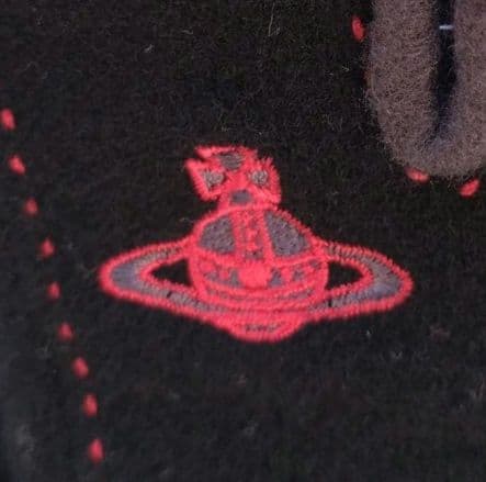 ヴィヴィアン ウエストウッド アクセサリーのオーガニックウールのスリット手袋