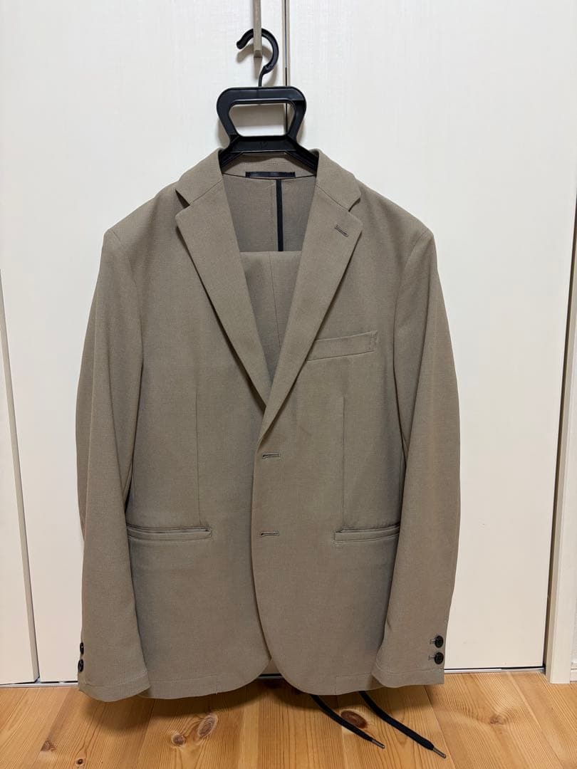 ライト オックスフォード セットアップ ジャケット＆イージーパンツ M