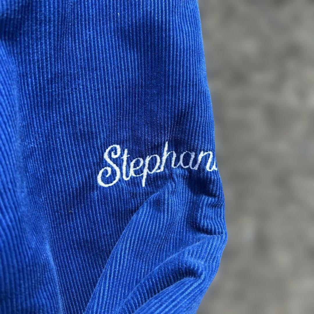 コーデュロイ 背面ロゴ 70s USA製 RENNOC スタジャン キルティング