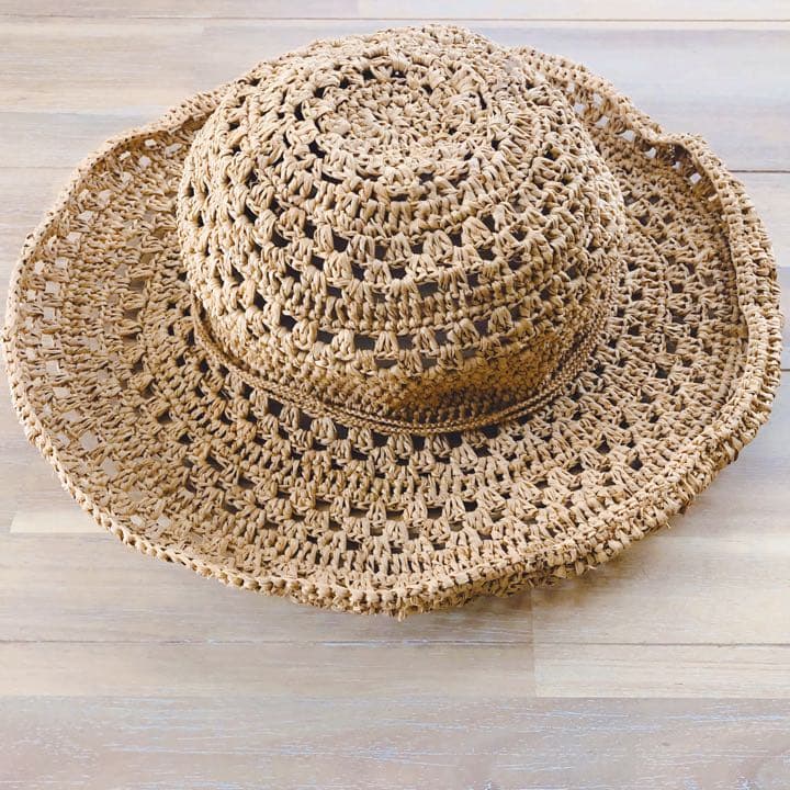 【1回着用♡】サンアルシデ 麦わら帽子 ストローハット