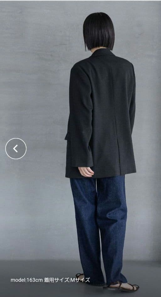 A part by lowrys Ｗライクテーラードスリットジャケット