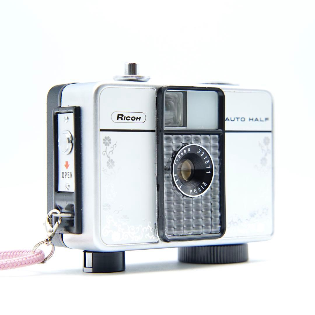 【動作確認・清掃済み＊試写あり】花柄 リコーオートハーフE