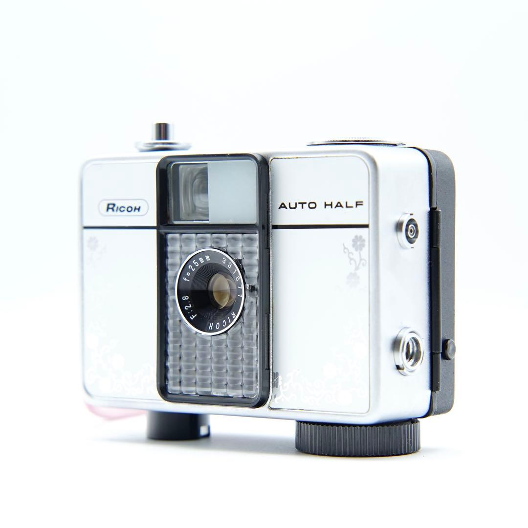 【動作確認・清掃済み＊試写あり】花柄 リコーオートハーフE