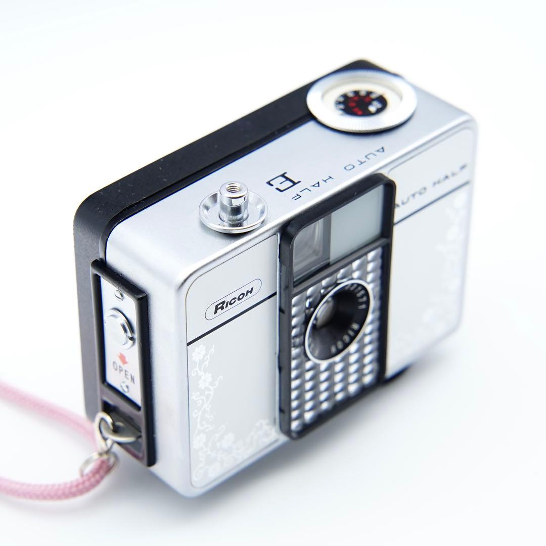 【動作確認・清掃済み＊試写あり】花柄 リコーオートハーフE