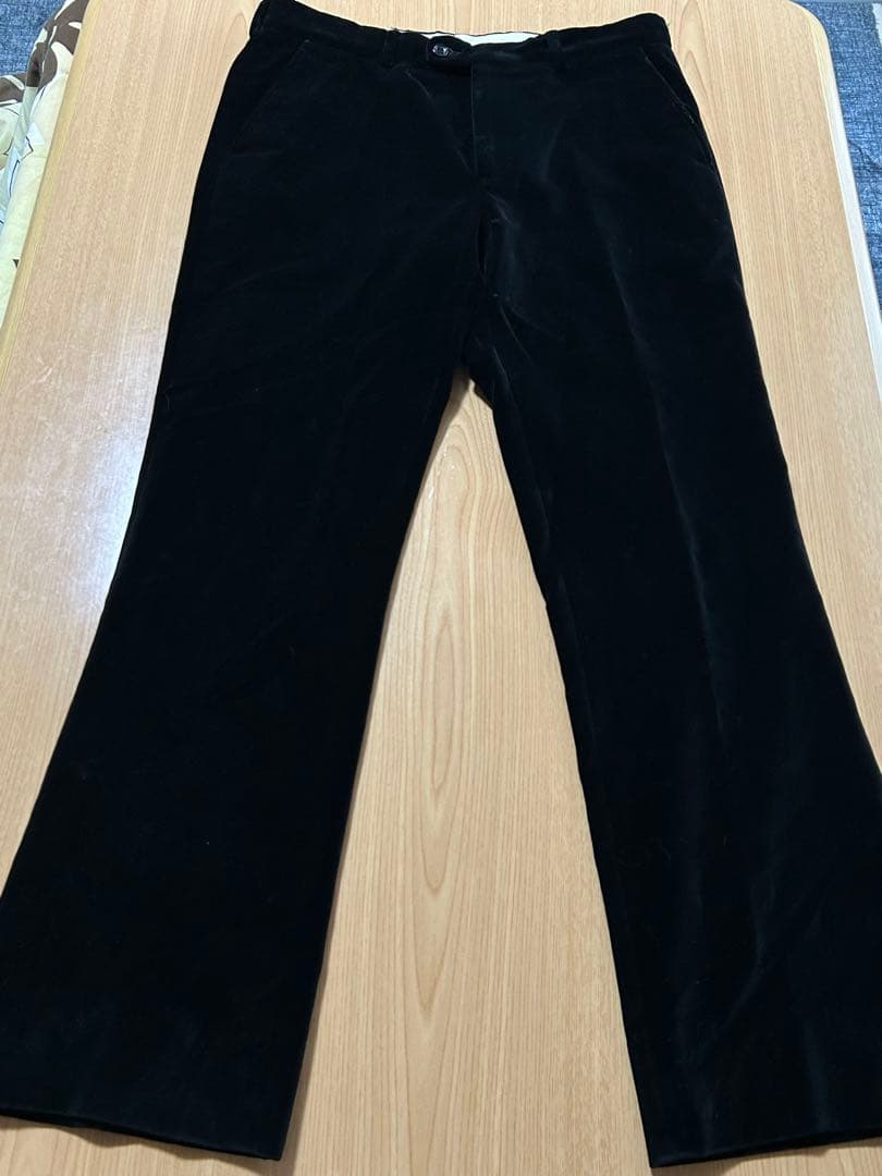 イタリア製　VESTIUM OFFICINA フェイクスエードパンツ　サイズ50