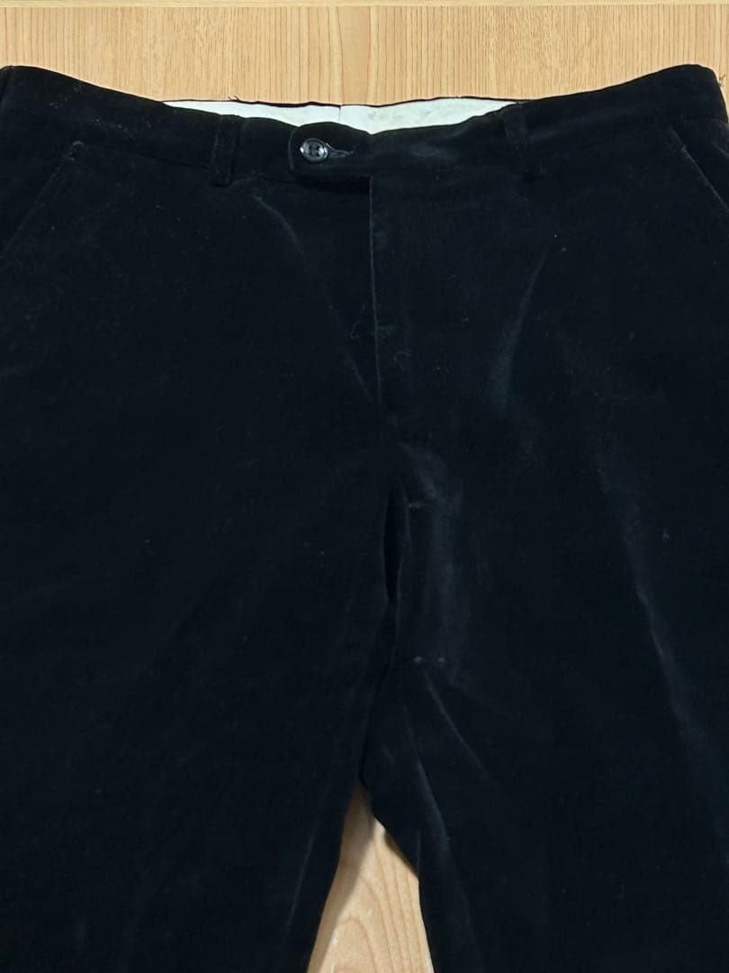 イタリア製　VESTIUM OFFICINA フェイクスエードパンツ　サイズ50