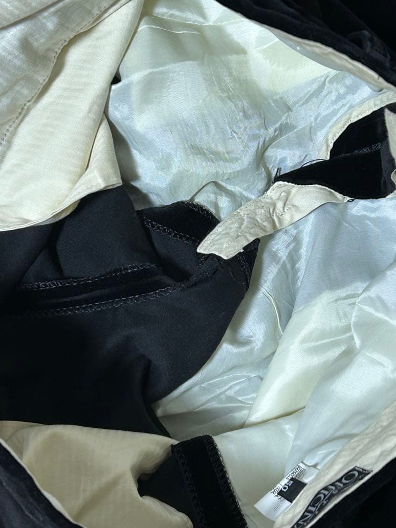 イタリア製　VESTIUM OFFICINA フェイクスエードパンツ　サイズ50