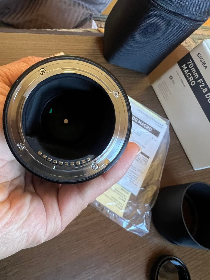美品カミソリマクロ　EマウントSIGMA 70mm F2.8 DG MACRO