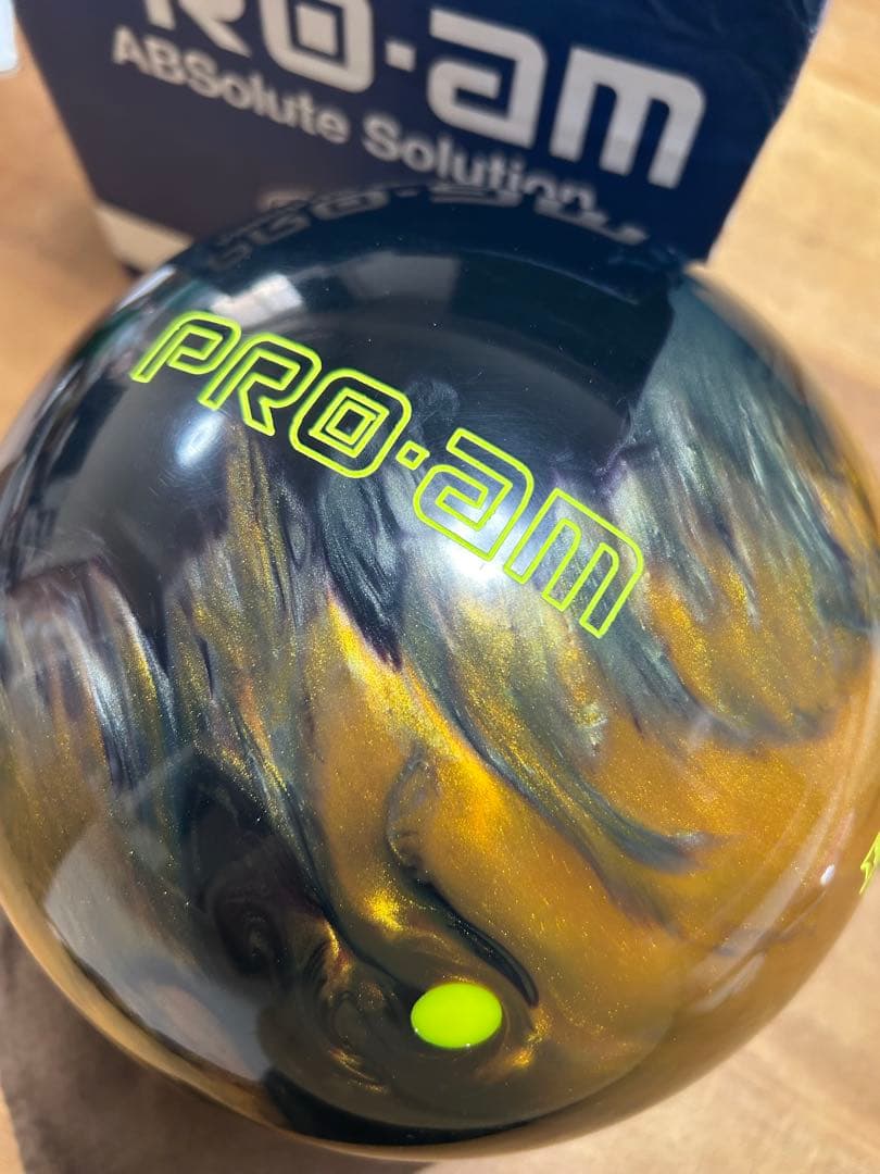 【新品】ABS Pro-Am The Emperorボウリングボール 15ポンド