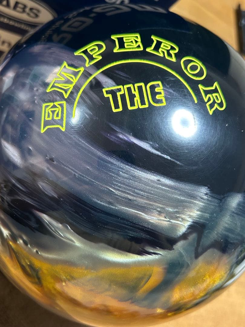 【新品】ABS Pro-Am The Emperorボウリングボール 15ポンド