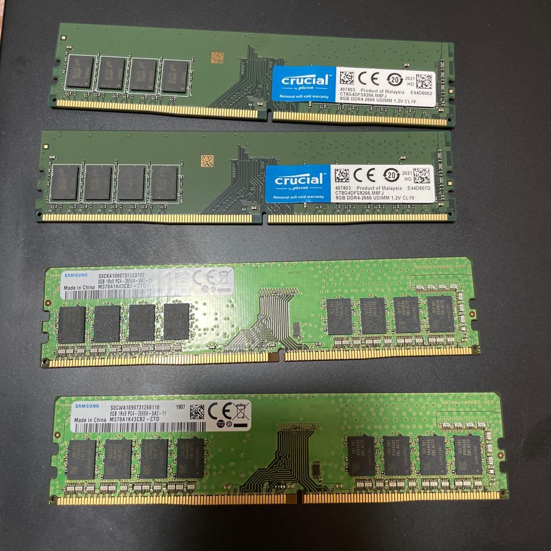 DDR4-2666 8GB×4 32GB