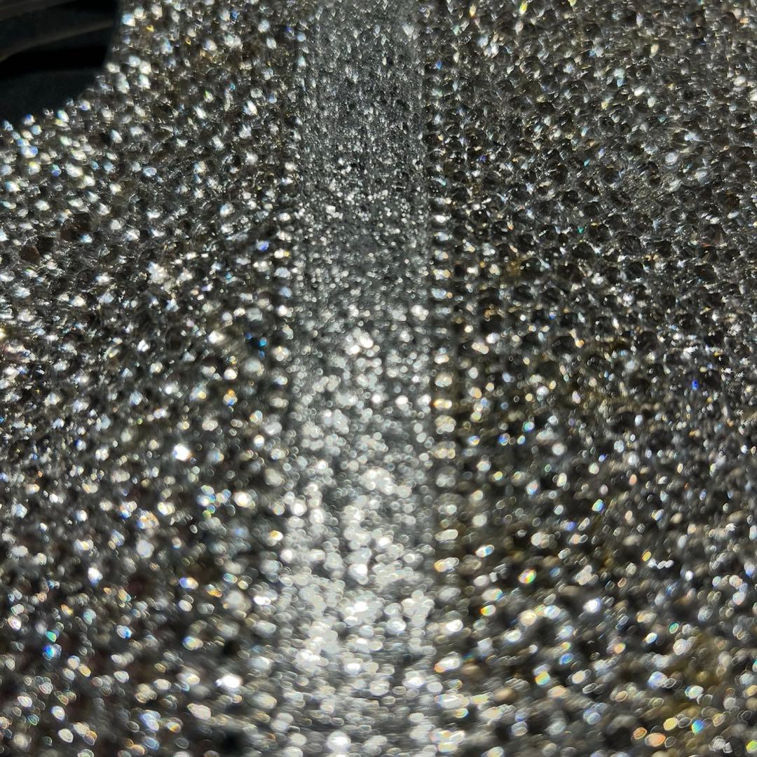 全面　スワロフスキー　iPhone 13promax 手帳型　デコプティ