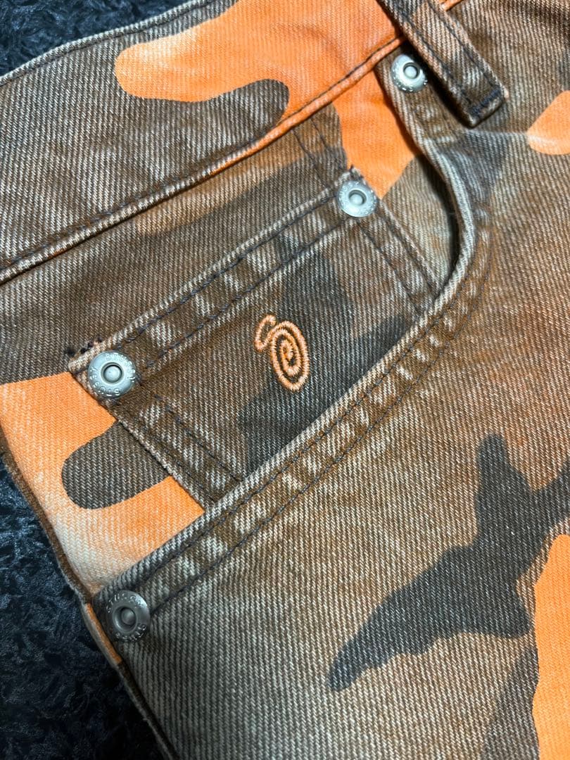 【値下げ交渉可能】stussy Spray Dye Big Ol Shorts