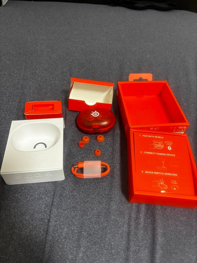 SteelSeries Arctis Gamebuds オレンジ