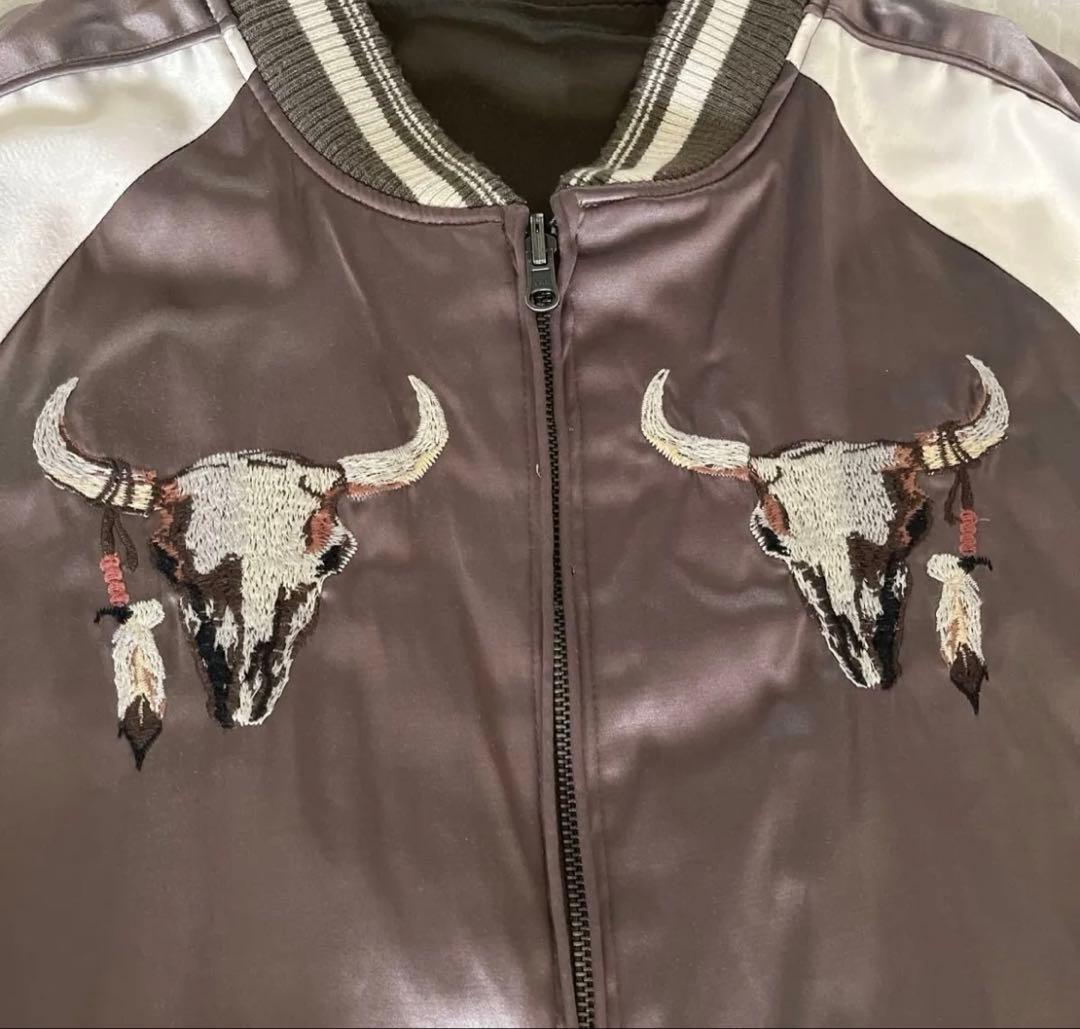 goaスカジャン リバーシブル