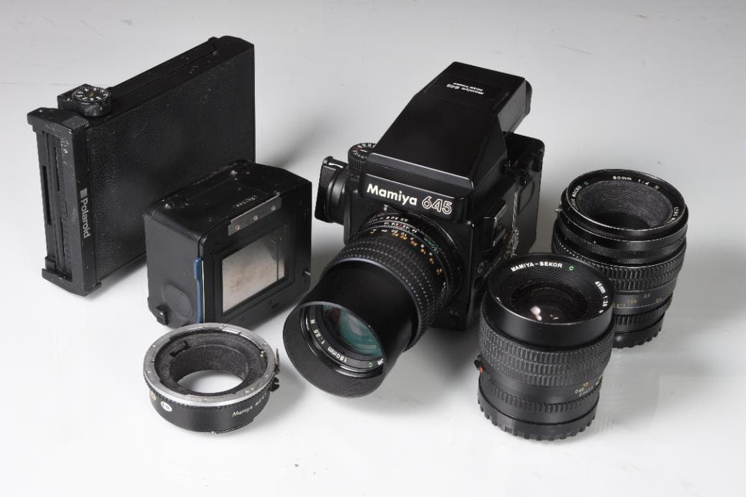 Mamiya 645 中判カメラセット レンズ2本付き