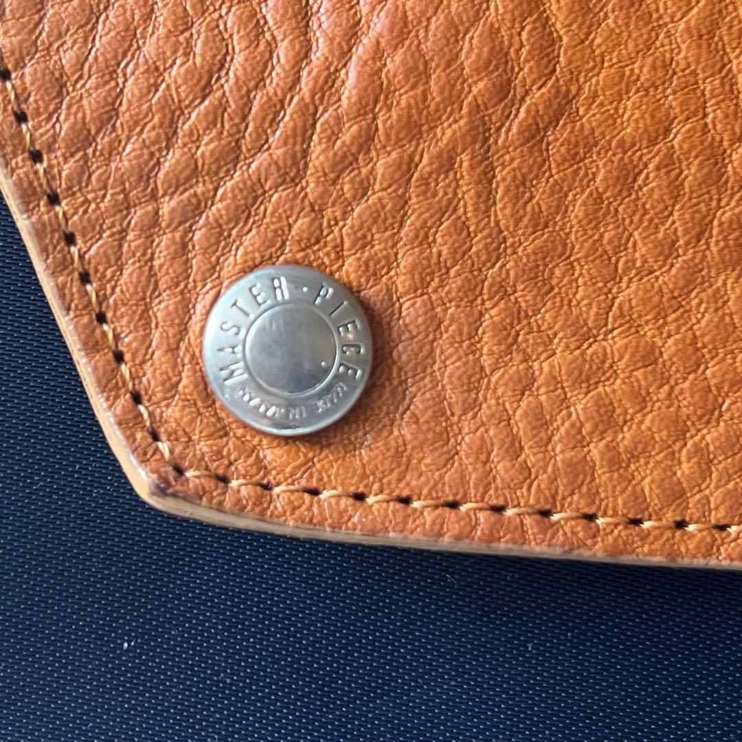 美品　希少　マスターピース　Edit　バックパック　キャリーオン　底鋲　ネイビー