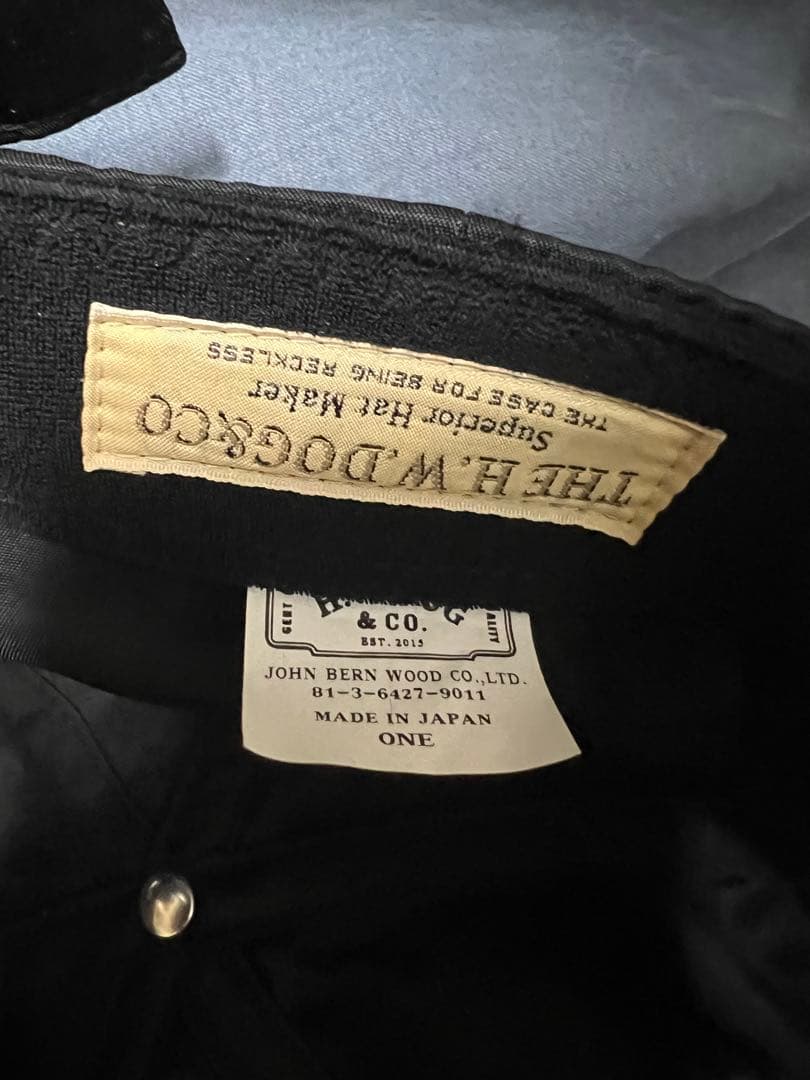 THE H.W. DOG & CO. BIKERS CAP バイカーズキャップ