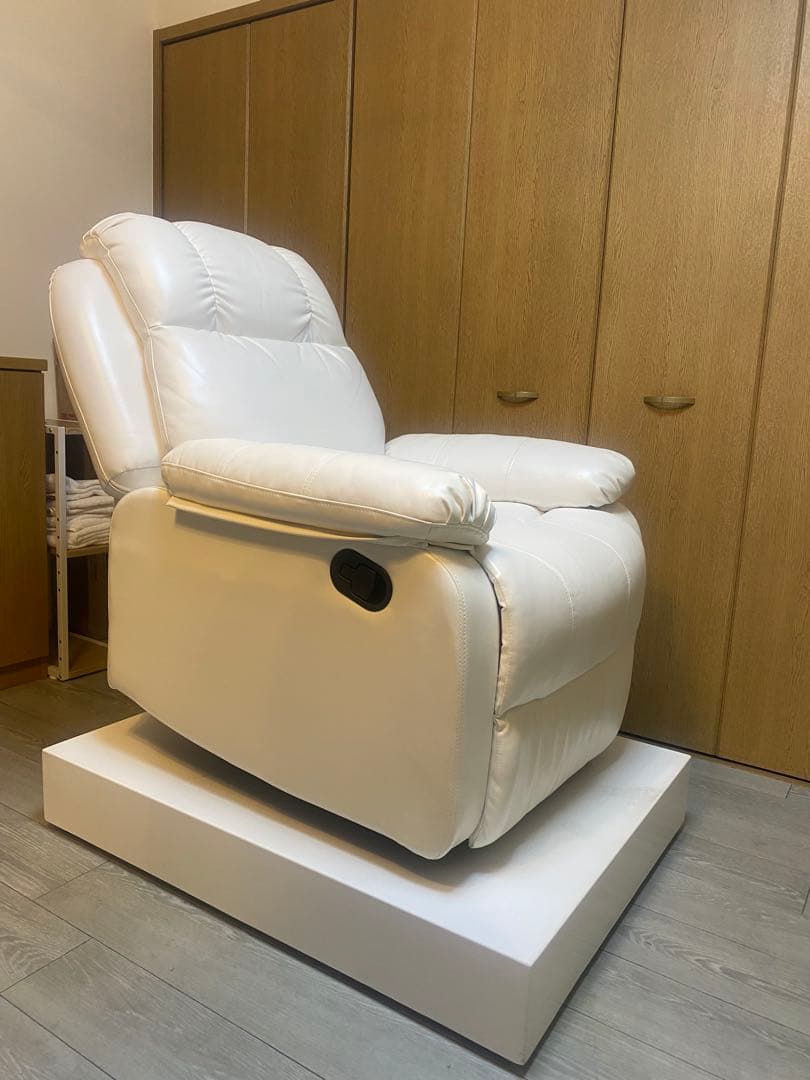 SHIFFON Jr-S ホワイト リクライニングチェア