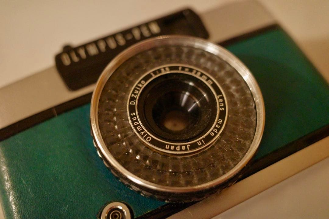 OLYMPUS PEN EE-3 青色 トイカメラ