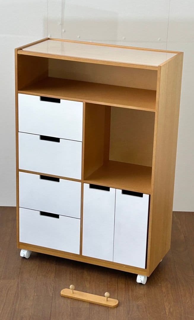 ランドセルラック　no3410　　ナチュラル