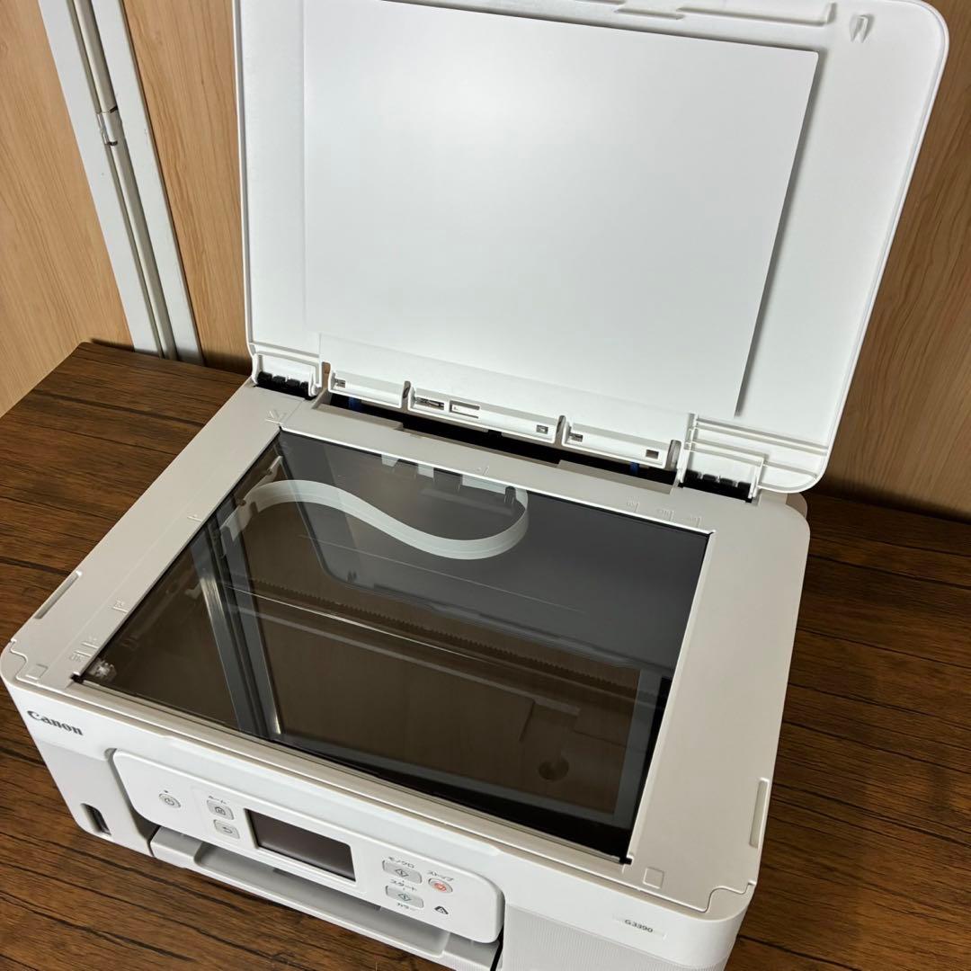 Canon PIXUS G3390 ホワイト インクジェットプリンター複合機