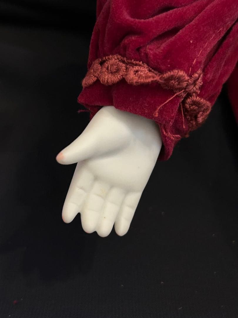 SANKYO ビスクドール オルゴール DOLL MADE IN JAPAN