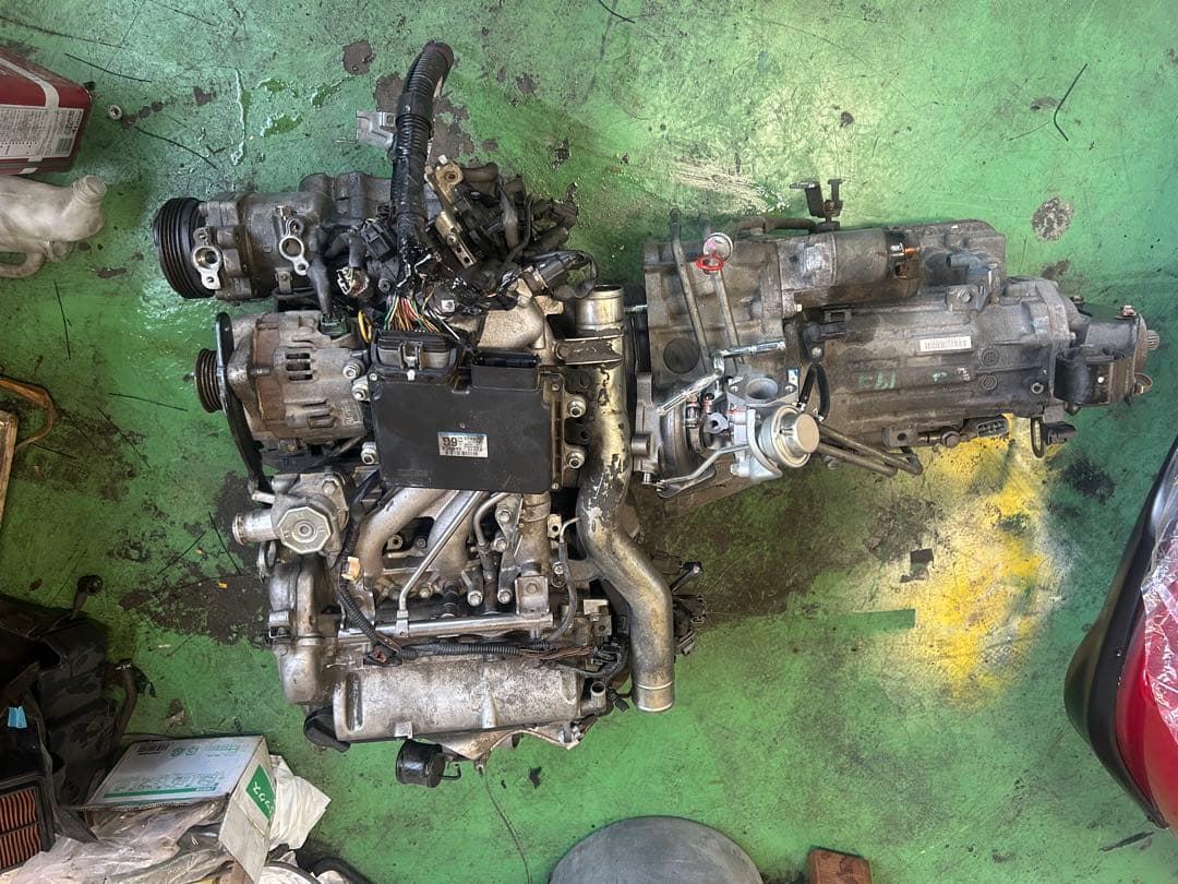 c*t様 23年エブリィDA64ワゴンガソリンエンジン、ミッション新品ターボター