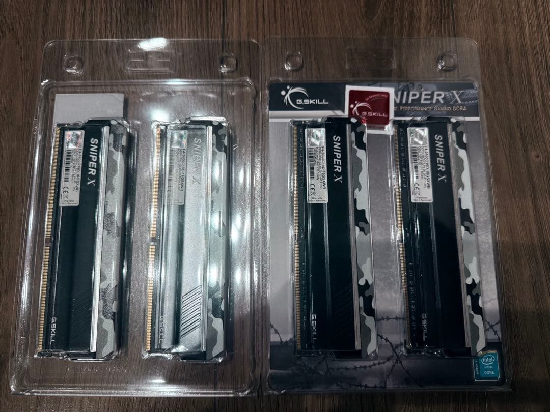 G.SKILL SNIPER X DDR4 8GB×4枚