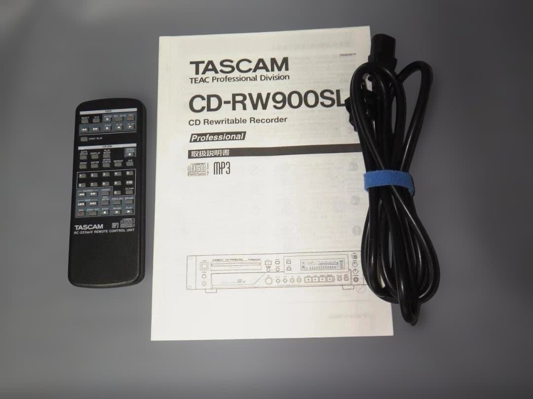 TASCAM CD-RW900SL プロフェッショナル CDレコーダー