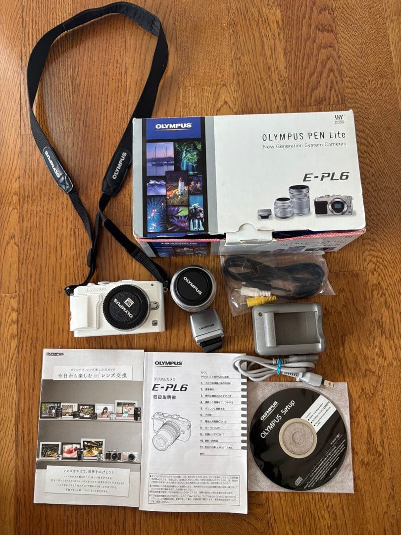 OLYMPUS PEN Lite E-PL6 ホワイト